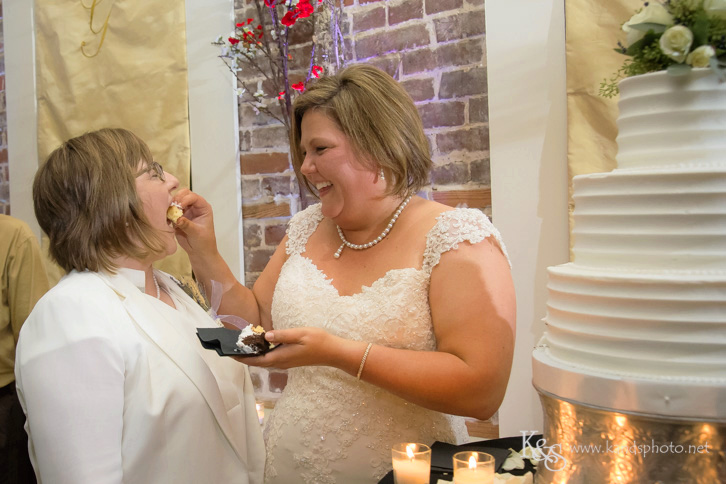 same sex wedding at mckinney grand hotel -79 Grand Hotel in McKinney Wedding